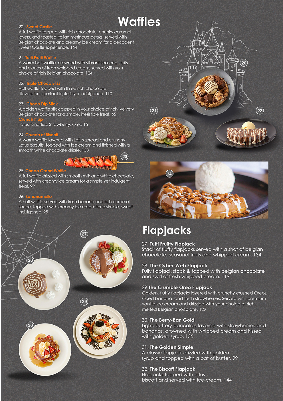 Dip and Share menu page three